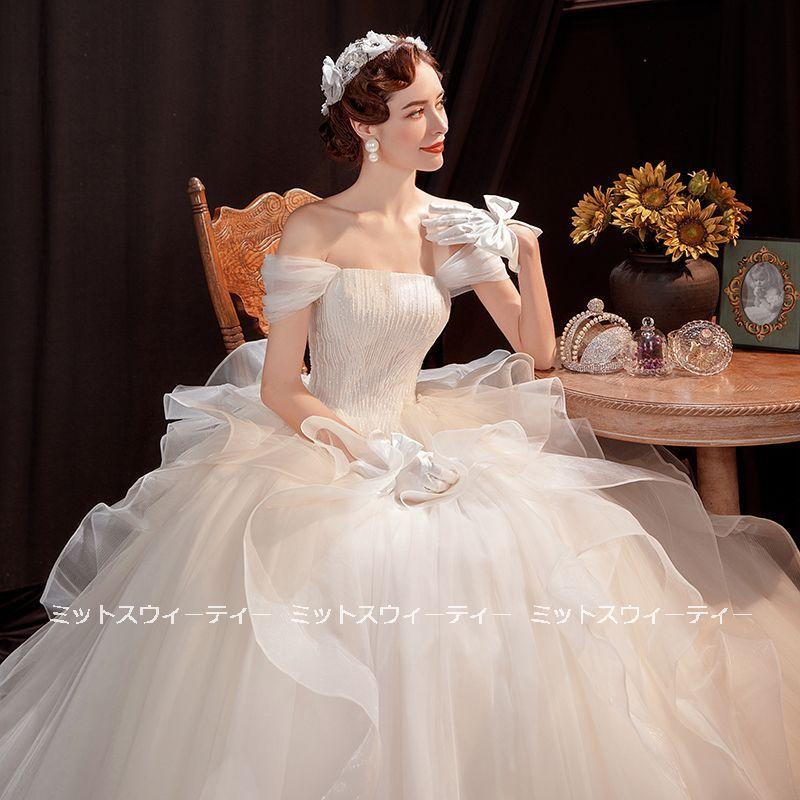 ウェディングドレス ロングドレス パーティードレス 二次会 花嫁 結婚 ウェディングドレス ロングドレス パーティードレス 二次会 花嫁 結婚