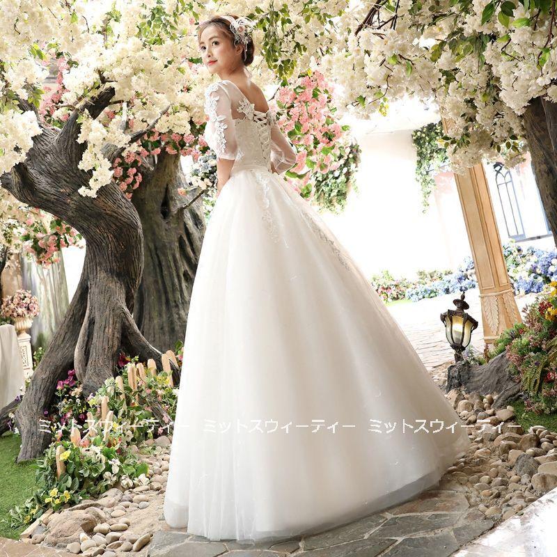 ウエディングドレス ロングドレス 二次会 花嫁 Aラインドレス ウエディングドレス ロングドレス 二次会 花嫁 Aラインドレス
