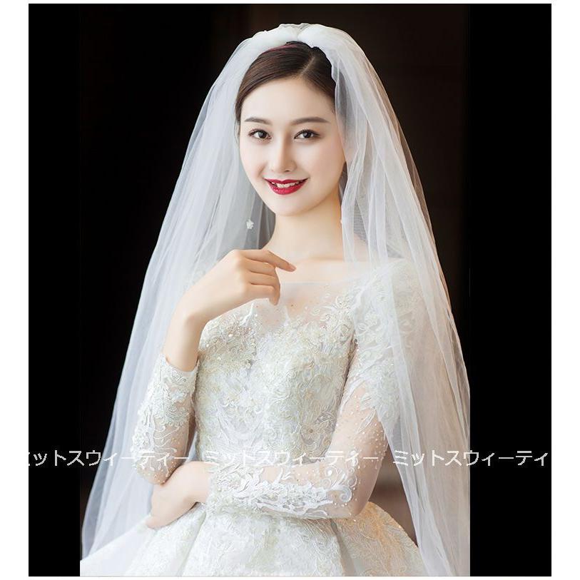 ウェディングドレス 花嫁 二次会 ウエディングドレス 結婚式 ロングドレス プリンセスライン レース 長袖 海外挙式 披露宴 華やか ブライダル 編み上げ トレーン｜missswteet1122｜06