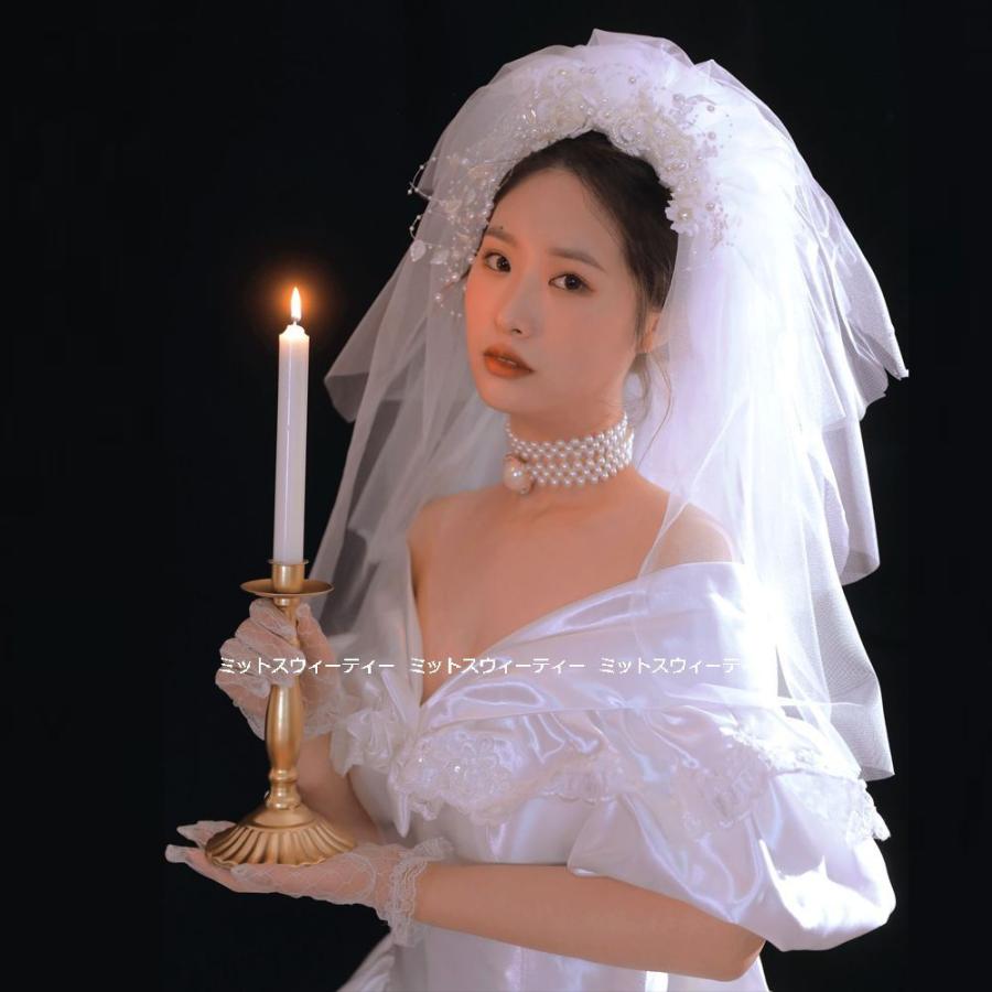 ウエディングドレス レトロ婚 花嫁 サテン 純白 昭和風写真 前 ウエディングドレス レトロ婚 花嫁 サテン 純白 昭和風写真 前
