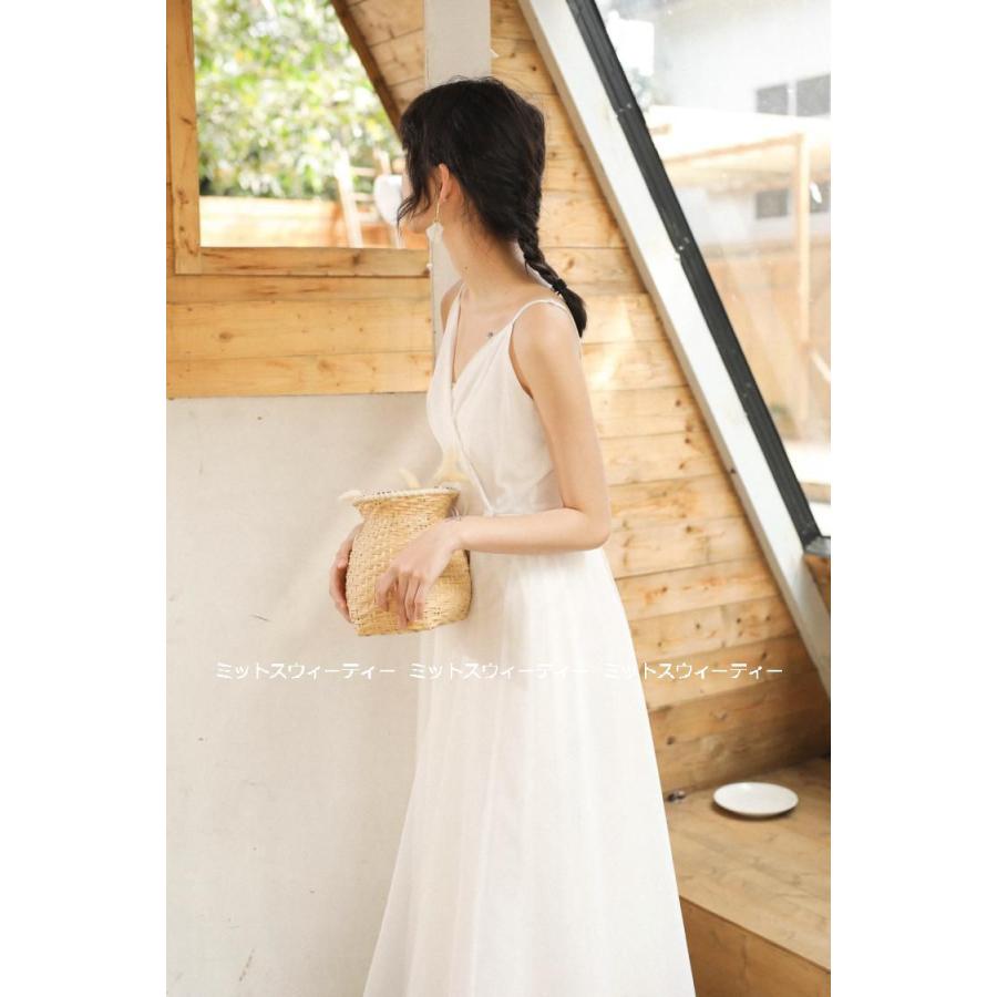 ウェディングドレス 2点セット 花嫁 二次会 ウエディングドレス 結婚式 前撮り 披露宴 リゾート ミモレ丈 ワンピース 5分袖 白 キャミソール レストラン挙式 Wd795 ミットスウィーティー 通販 Yahoo ショッピング