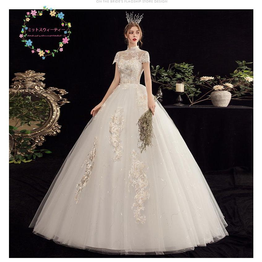 ウエディングドレス 結婚式 花嫁 二次会 プリンセスライン ウエディングドレス 結婚式 花嫁 二次会 プリンセスライン