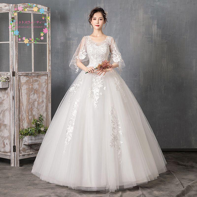ウエディングドレス 花嫁ドレス 大きいサイズ 結婚式 編み上げ ウエディングドレス 花嫁ドレス 大きいサイズ 結婚式 編み上げ