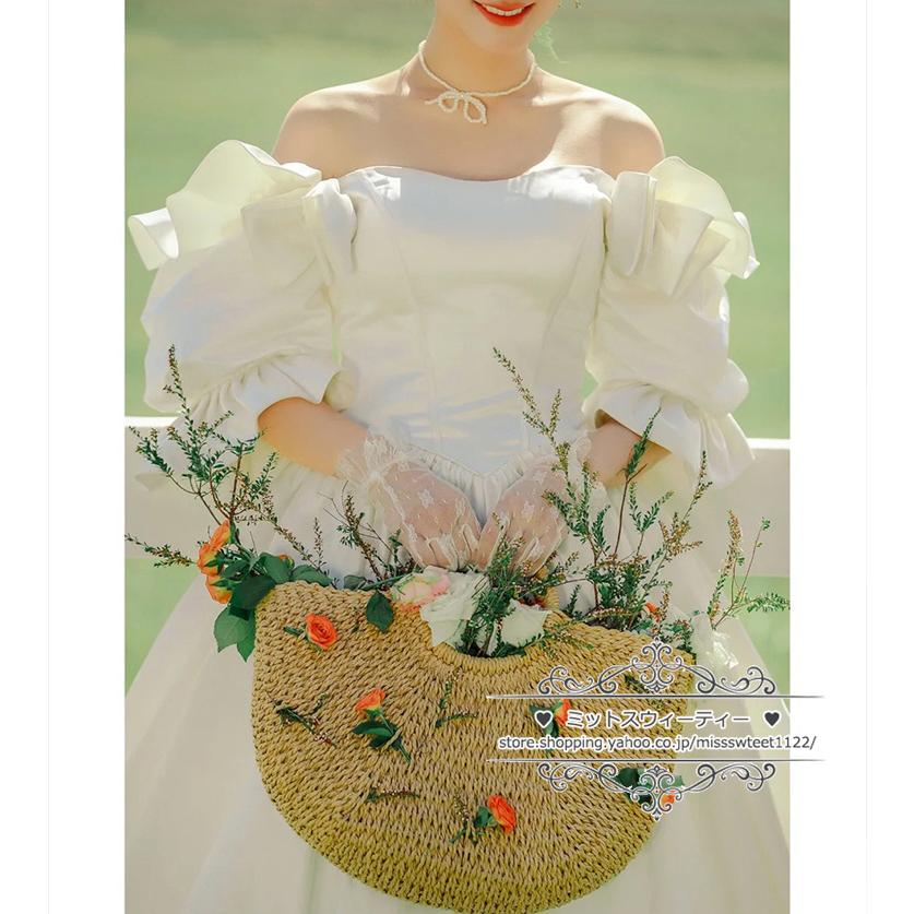 ウェディングドレス 二次会 結婚式 オフホワイト ブライダル ウェディングドレス 二次会 結婚式 オフホワイト ブライダル