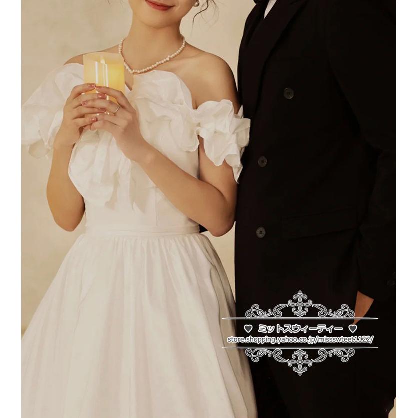 ウェディングドレス 二次会 結婚式 オフホワイト ブライダル ウェディングドレス 二次会 結婚式 オフホワイト ブライダル