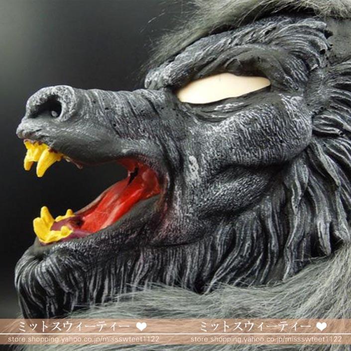 ハロウィン マスク 狼 オオカミ 動物コスプレ 変装 仮面 クリスマス パーティー  Werewolf 仮装小物｜missswteet1122｜04