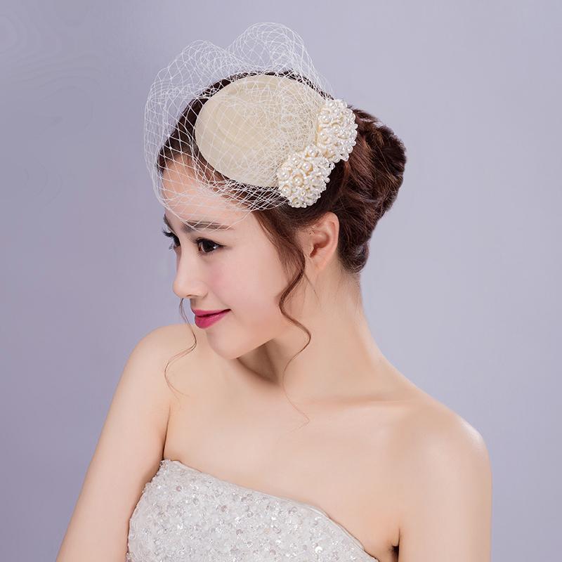 パーティーハット 花嫁 ブライダル ヘアアクセサリー 二次会 パーティーハット 花嫁 ブライダル ヘアアクセサリー 二次会