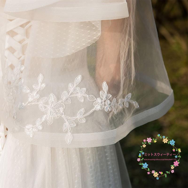 ウエディングベール ショート 安い レディース ウェディング 結婚式用