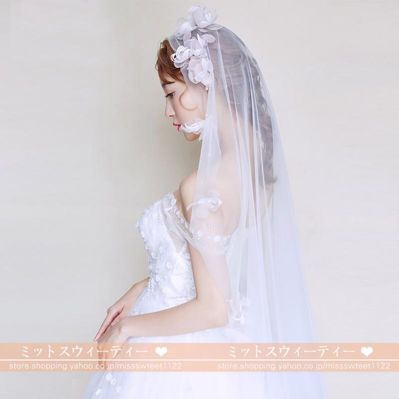 フラワーベール ウエディングベール 安い ショート ブライダル 結婚式ベール 花嫁 ショートベール ウェディングベール 二次会 オフホワイト 披露宴 ts038 ミットスウィーティー 通販 Yahoo ショッピング