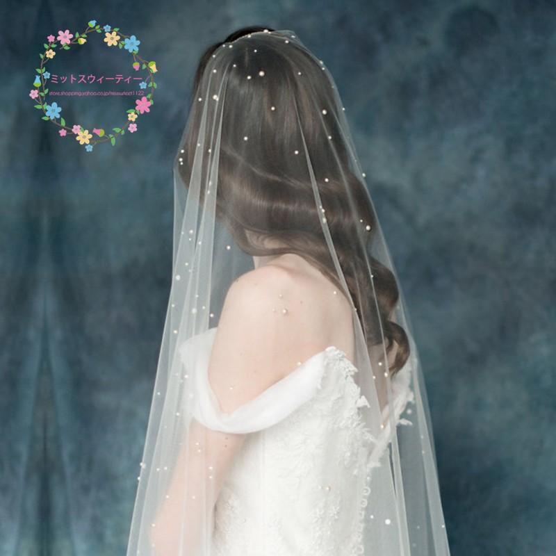 ロングベール ウエディングベール 結婚式 ベール 安い ロングベール ウエディングベール 結婚式 ベール 安い