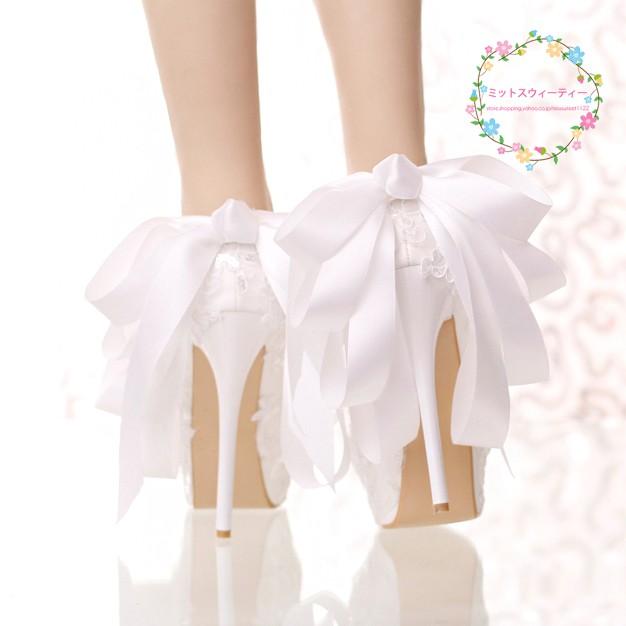 ブライダルシューズ 結婚式 安い ウェディングパンプス ハイヒール 二次会 パーティーパンプス ピンヒール 花嫁 ブライダル レディース靴 キラキラ シンデレラ |  | 05