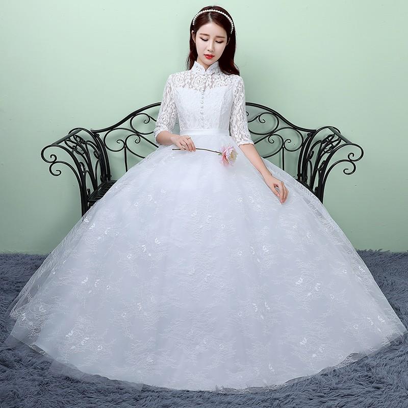 最新コレックション ウエディングドレス 結婚式 マタニティドレス 安い ウェディングドレス エンパイア お呼ばれ 二次会 ロングドレス ブライダル 花嫁 妊婦可白 長袖 超目玉 Www Ladislexia Net