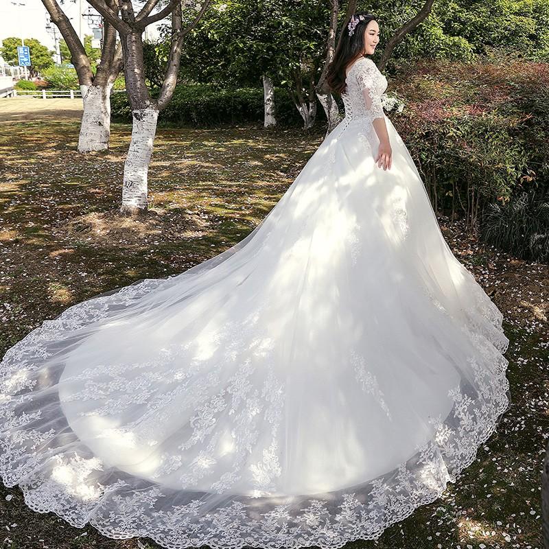 マタニティドレス 花嫁 ロングドレス 結婚式 ウエディングドレス 安い ウェディングドレス 二次会 エンパイア お呼ばれ ブライダル 大きいサイズの画像