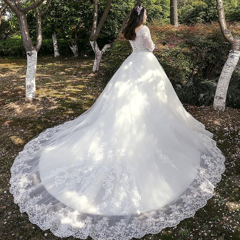 マタニティドレス 花嫁 ロングドレス 結婚式 ウエディングドレス 安い ウェディングドレス 二次会 エンパイア お呼ばれ ブライダル 大きいサイズの画像