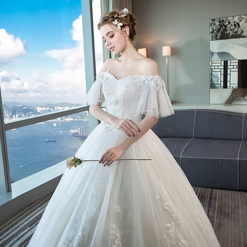 購入本物 マタニティドレス花嫁ロングドレス結婚式ウエディングドレス安いウェディングドレス二次会エンパイアお呼ばれブライダル白大きいサイズ ワンピース ドレス Creativemedia Ucdavis Edu