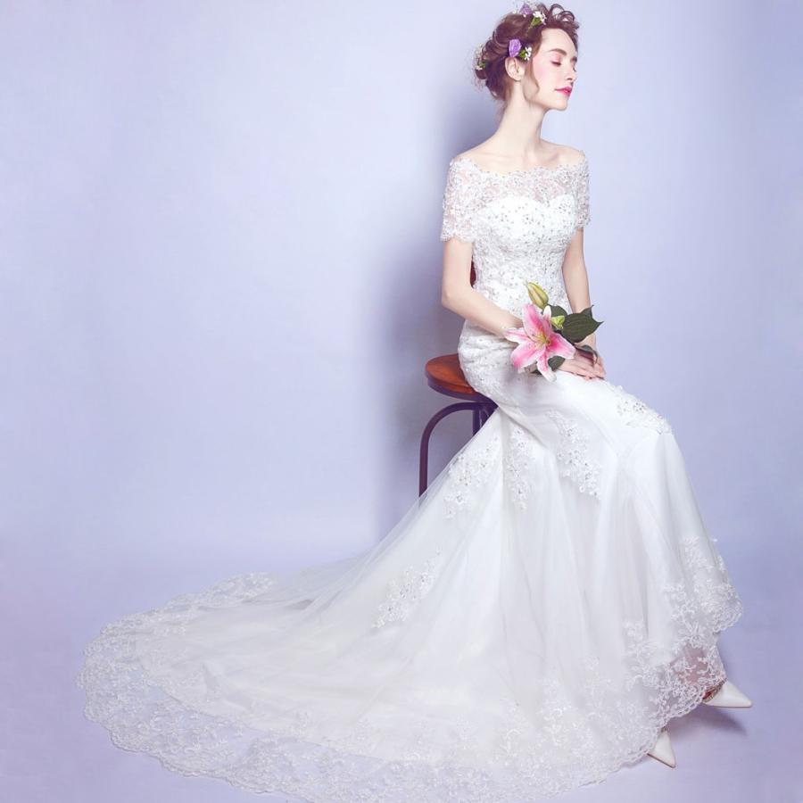 マーメイドドレス ウエディングドレス 安い ロングドレス 結婚式 ブライダル ウェディングドレス 二次会 マーメイドラインドレス シンプル 大きいサイズ Ywhs096 ミットスウィーティー 通販 Yahoo ショッピング