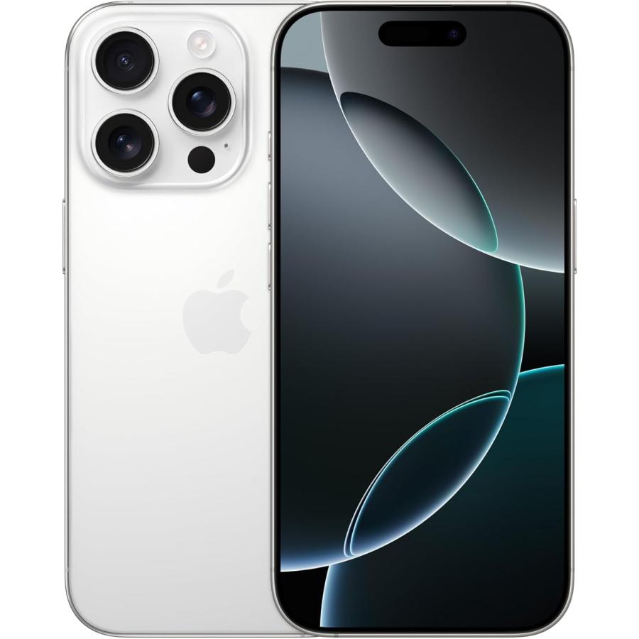 【美品】iPhone16 128Gホワイト本体 （SIMフリー、Bat99%） iPhone Apple 16 Pro 1TB 白 香港版 デュアルSIM 5G ホワイト