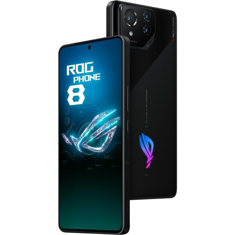 Asus ROG Phone 8 AI2401 Dual Sim 12GB RAM 256GB 5G 黒 中国版 グローバルROM SIMフリー ゲーミング スマホ  新品 本体 1年保証｜mistergadgets｜02