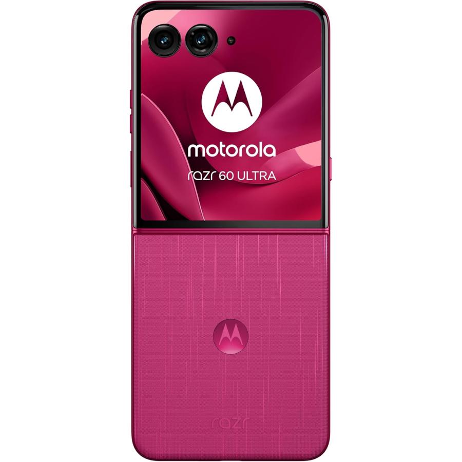 【美品】Motorola Razr 60 Ultra 512GB マゼンタ motorola razr Motorola Razr 60 Ultra XT2551-6 Single Sim + eSim