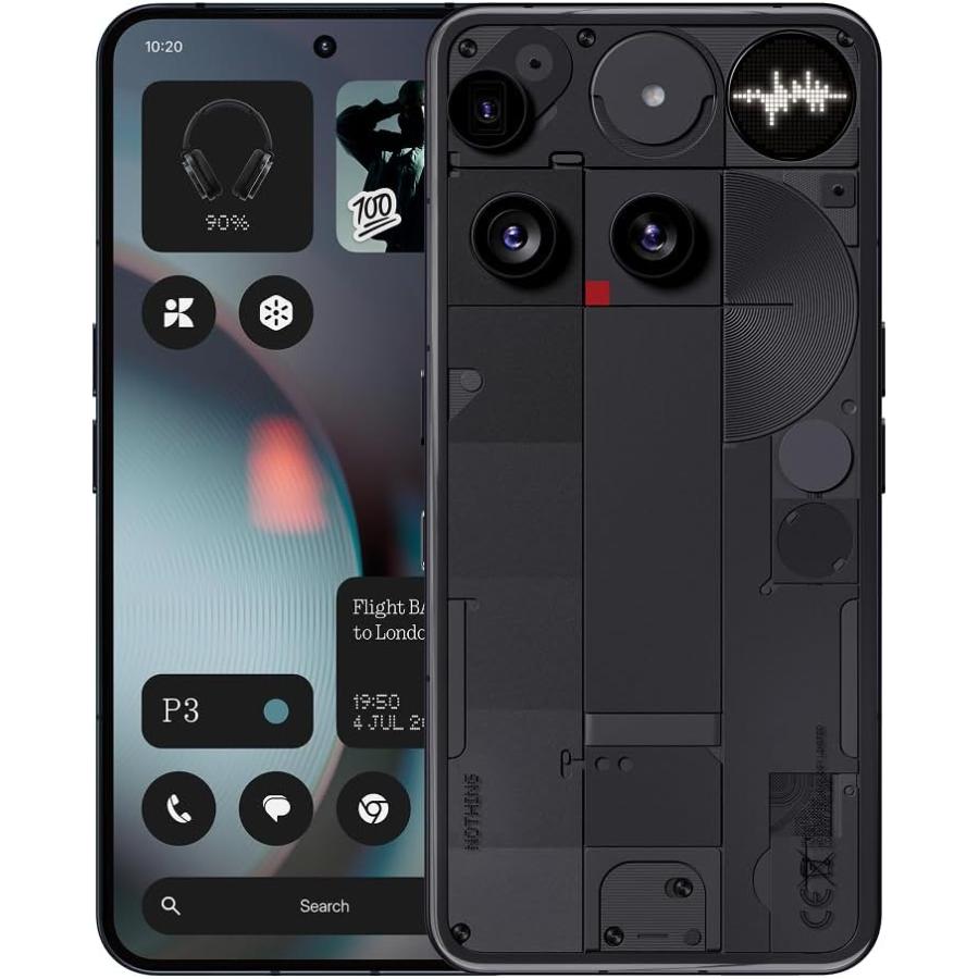 【新品未開封】Nothing phone 3a 12GB/256GB ブラック NOTHING PHONE 3A 256/12GB BLACK G — | Miami Centers