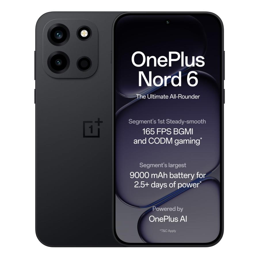 OnePlus OnePlus Nord 6 CPH2795 Dual Sim 8GB RAM 256GB 5G 黒 新品