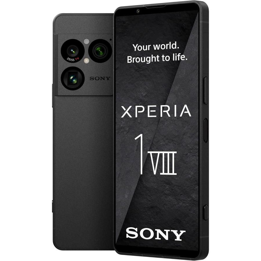 Xperia Sony 1 VIII XQ-GE74 Dual Sim + eSim 12GB RAM 256GB 5G 黒