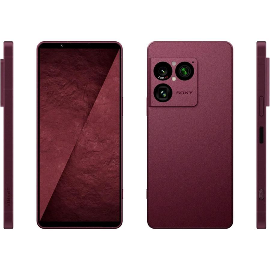 Xperia Sony 1 VIII XQ-GE74 Dual Sim + eSim 12GB RAM 256GB 5G 赤