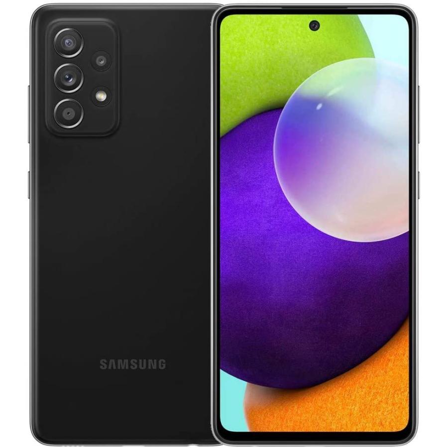 Samsung Galaxy 売却 A52 A525FD Dual Sim 8GB RAM 正規激安 SIMフリースマホ LTE 128GB 新品 1年保証 本体 黒