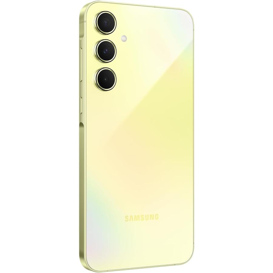 Galaxy Samsung A55 A556E Dual Sim 8GB RAM 128GB 5G レモン 新品 SIM