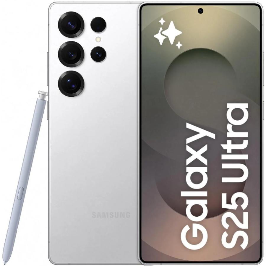 Galaxy S Samsung S25 Ultra S938B Dual Sim 5G 12GB RAM 256GB 白