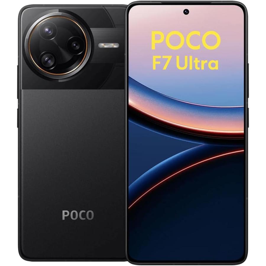 POCO F7Ultraスマートフォン 本体 ブラック Xiaomi（シャオミ） Xiaomi Poco F7 Ultra Dual Sim 12GB 256GB 5G 黒
