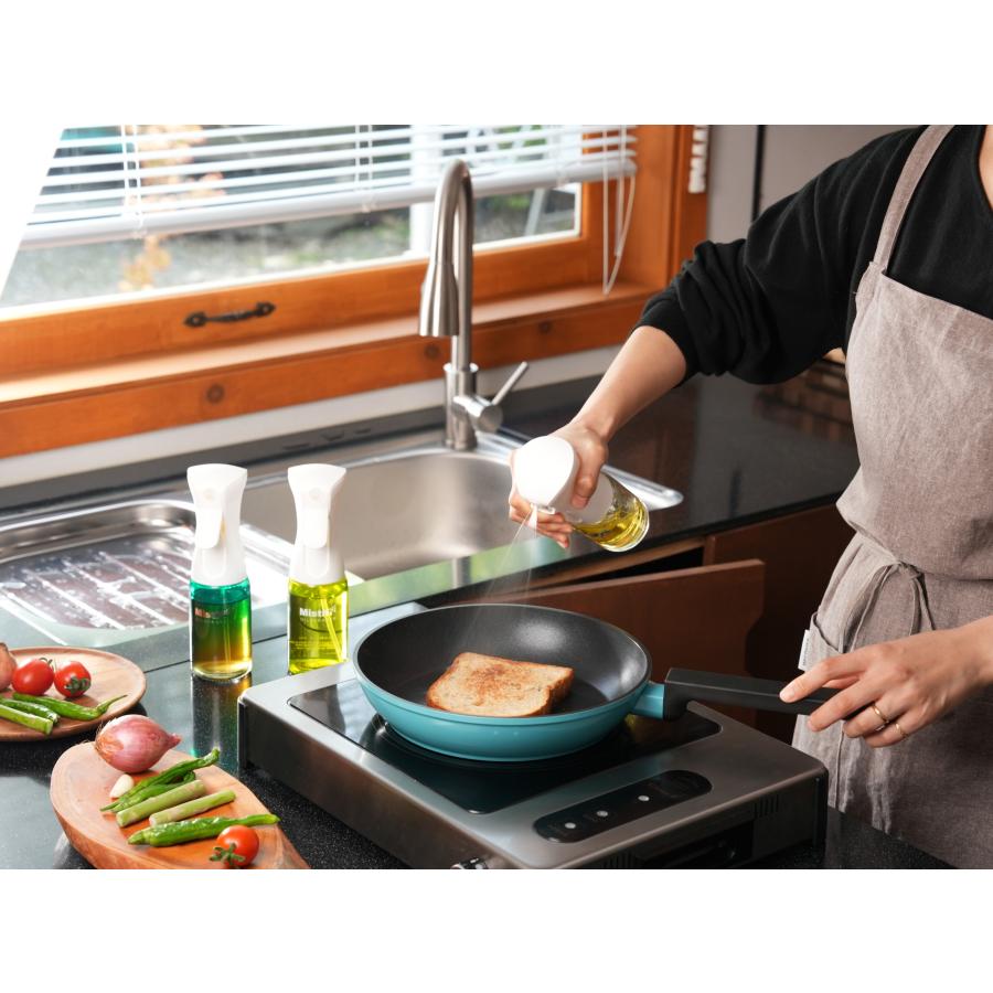 3本　ミスティフィ 新型オイルスプレー ガラス瓶 調理用 マイクロミストスプレー 料理用 高機能スプレー 業務用 ノンフライヤー オイルボトル オイルポット 代用 |  | 18