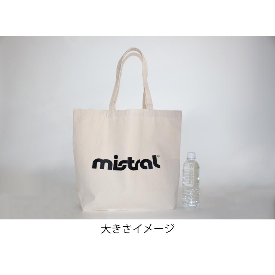 ミストラル キャンバストートバッグ [ラージ] レディース メンズ ブランド ロゴ 大きめ A3 A4 帆布 canvastotebag