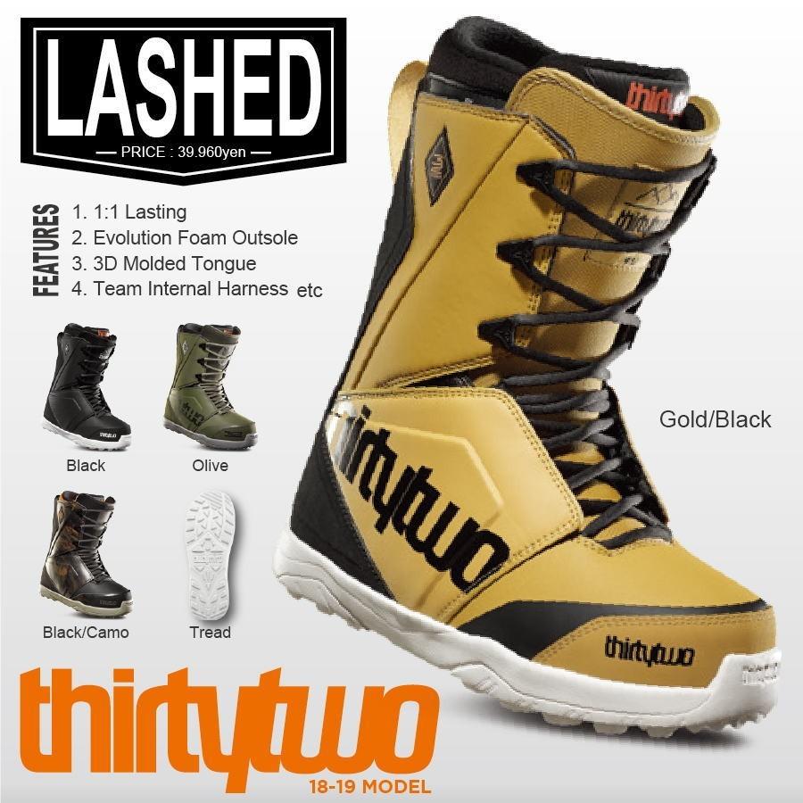 即納】18-19 THIRTYTWO 32 LASHED （サーティトゥー） 早期割引
