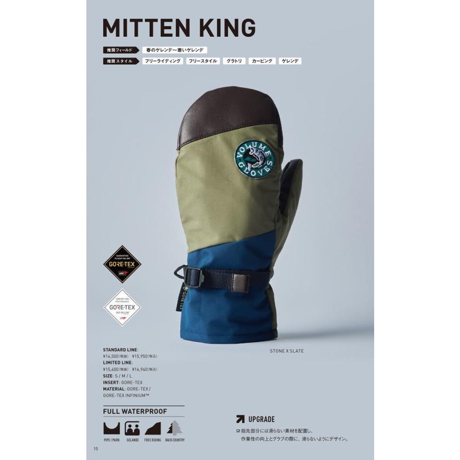 入荷済み】22-23 VOLUME GLOVES (ボリュームグローブ) MITTEN KING