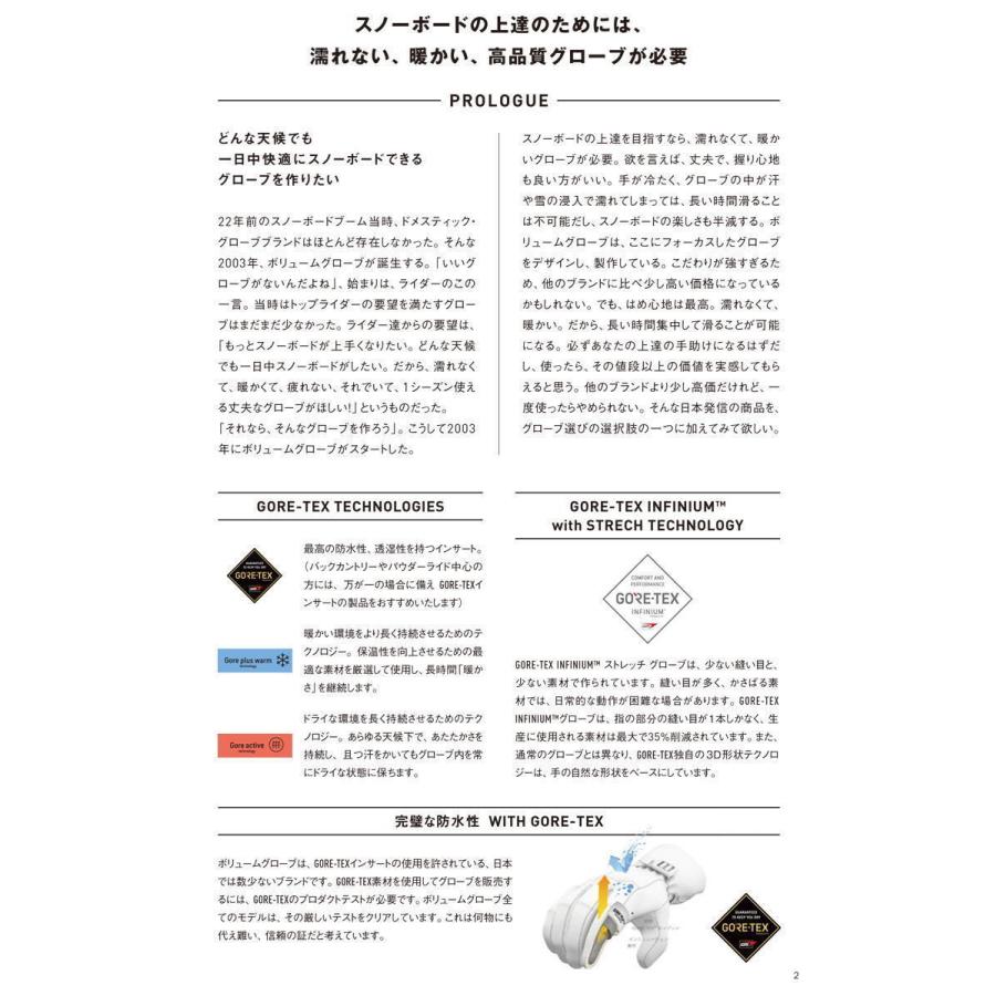 早期予約】22-23 VOLUME GLOVES (ボリュームグローブ