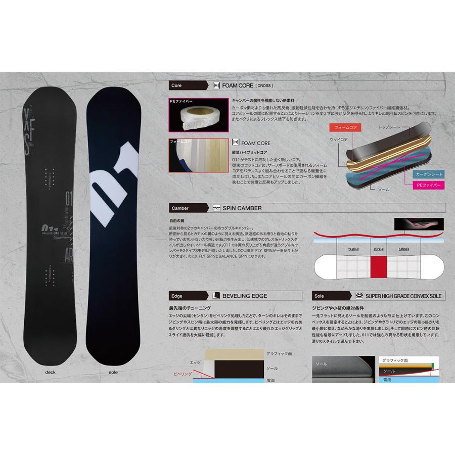 新品011Artistic X FLY SPIN 153cm23-24モデル 楽天市場】23-24 011ARTISTIC/ゼロワンワンアーティステック X