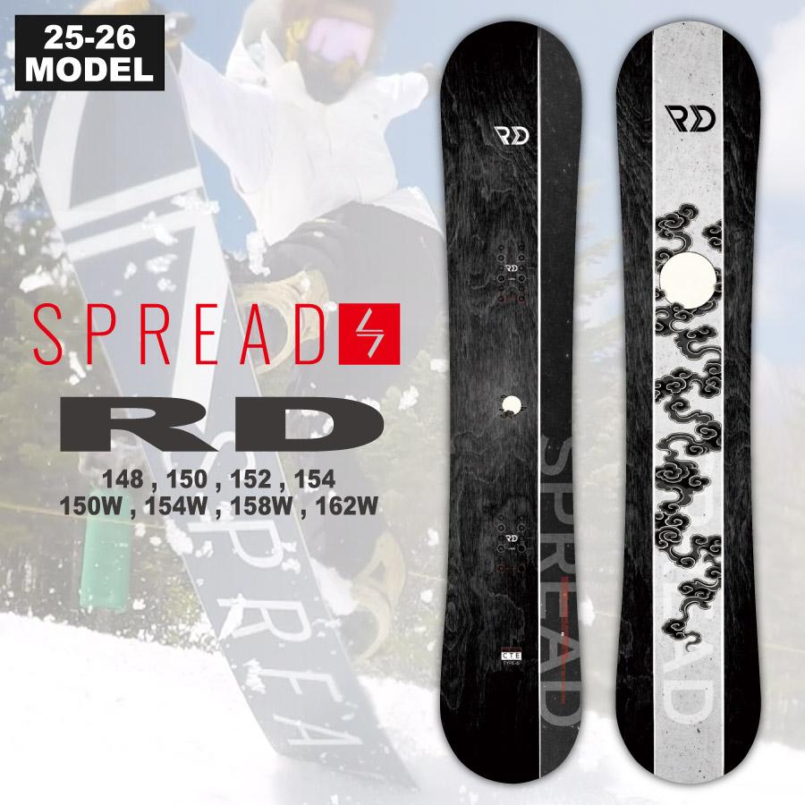 早期予約開始】25-26 SPREAD (スプレッド) RD SERIES [CAMBER 早期予約開始】25-26 SPREAD (スプレッド) RD SERIES [CAMBER