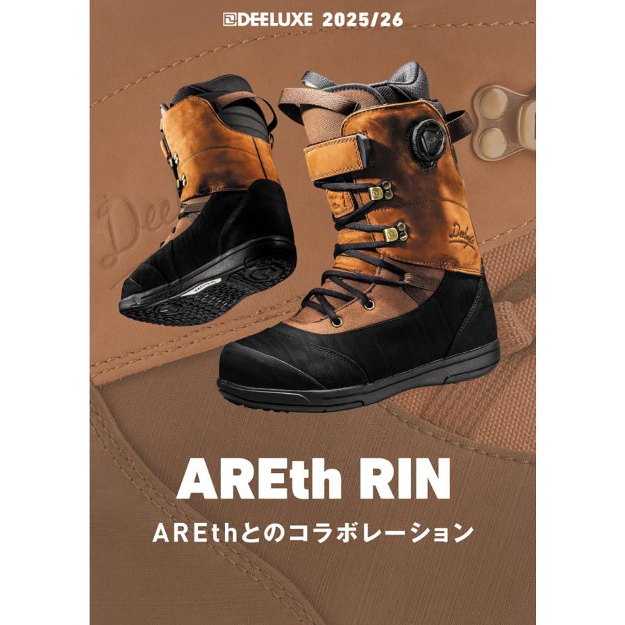 DEELUX AREth RIN CTFインナー 新品未使用　26.5㎝ DEELUXE 【早期予約】25-26 ディーラックス アースリン ARETH