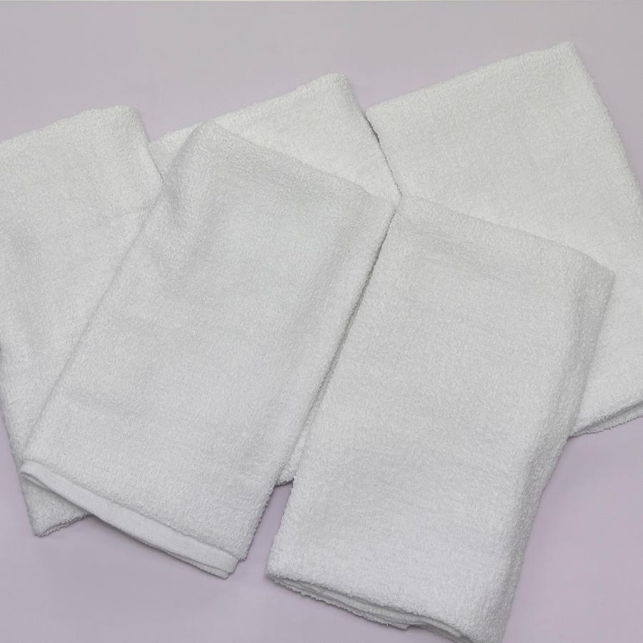 120枚セット】 160匁 乳白色ジッパー袋入り サービスタオルセット