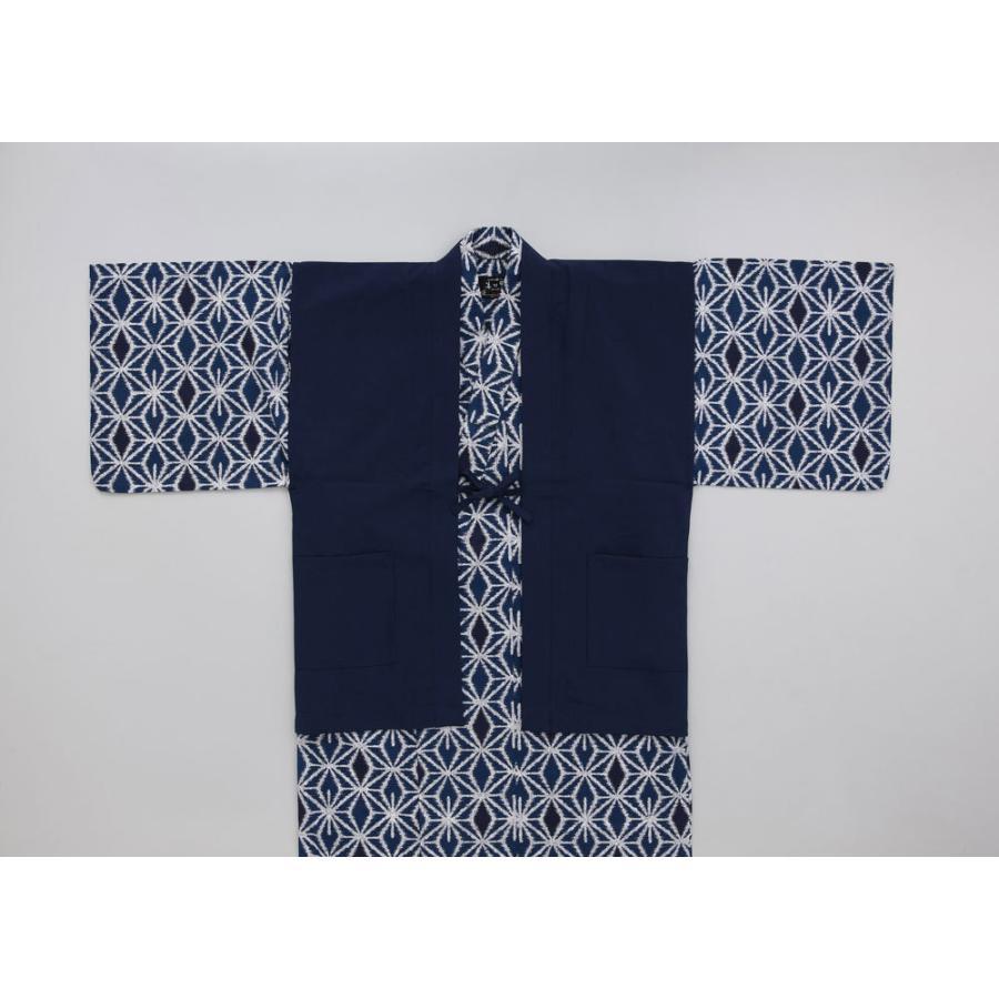 10枚セット】 陣羽織 彩りポリエステル生地 羽織 （袖なし）【紺
