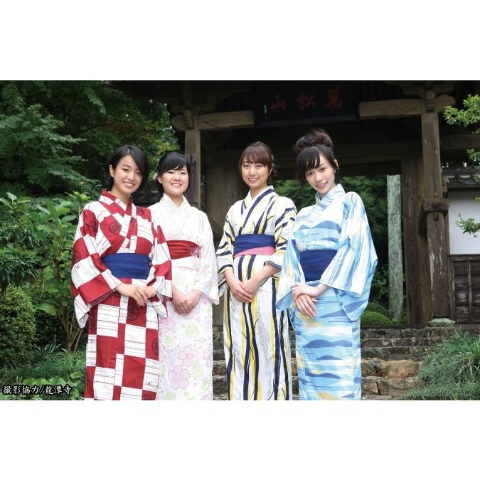 浴衣 帯セット 日本製 旅館浴衣 井伊谷四季シリーズ（井伊直虎 