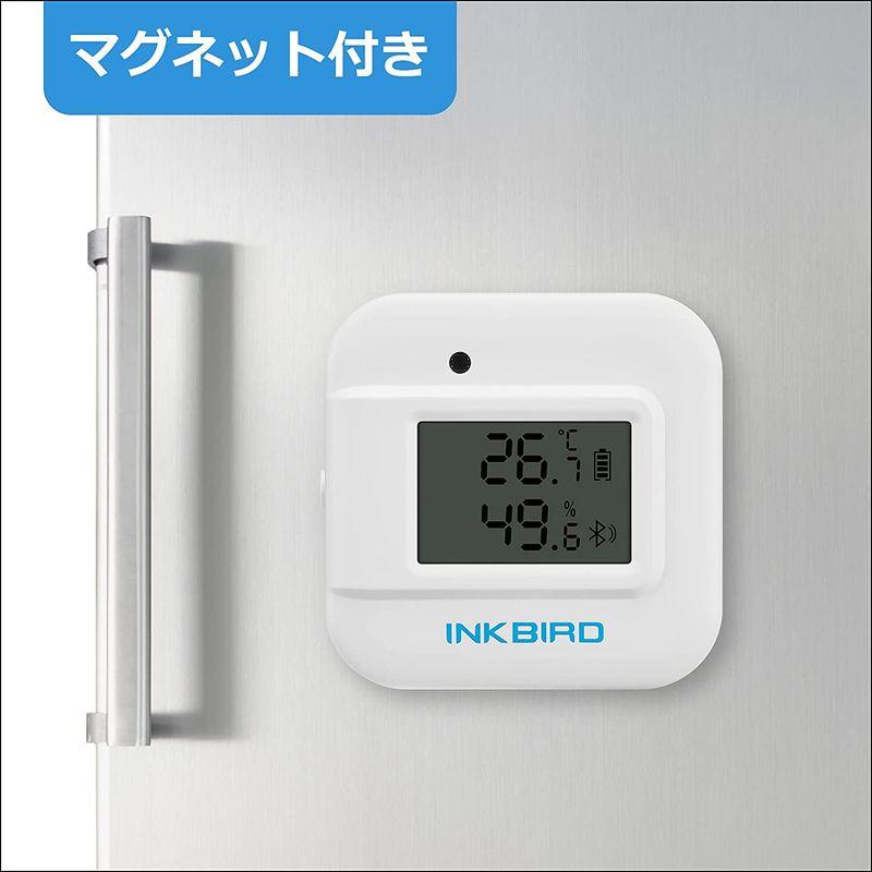 激安挑戦中 Inkbird Bluetooth温湿度計 室内用 温度計 湿度計 外部温度湿度プローブ付き スマートセンサー グラフ表示 データロガー  デ
