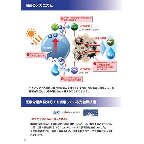 フジコー 空気消臭除菌装置（8畳まで ホワイト）FUJICO Blue Deo MC-S101｜misuwawa4｜06