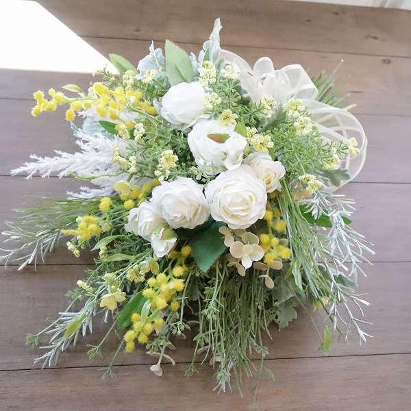 グリーンたっぷりナチュラルクラッチブーケ フォトウェディング