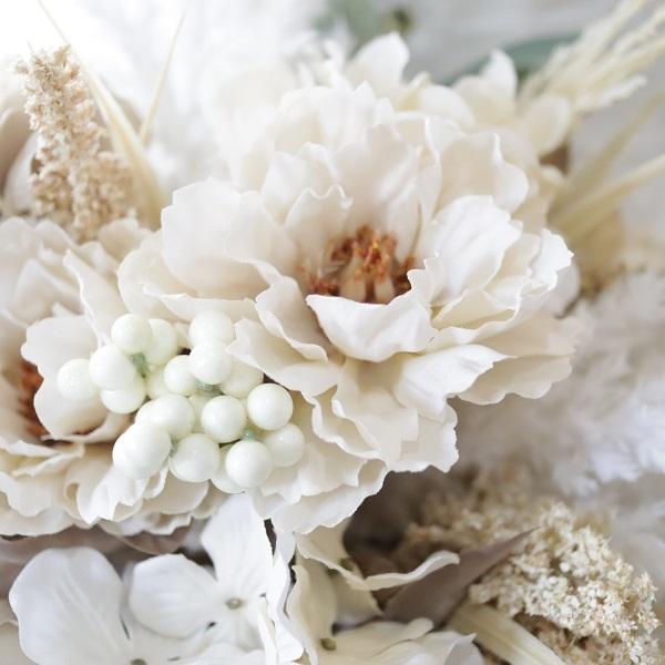 セピア色 ノスタルジックブーケ フォトウェディング ギフト 送別 : 花