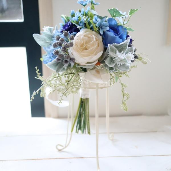 【特別価格】カラーのアンティークウェディングブーケ＆ブートニア 結婚式 前撮り eae9016803e6ce86db90e38f03bd4f