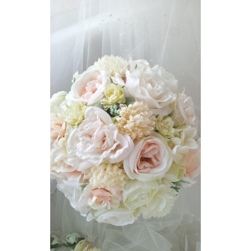 ブーケブートニアセット（マシュマロカラー） ブーケブートニアセット（マシュマロカラー）