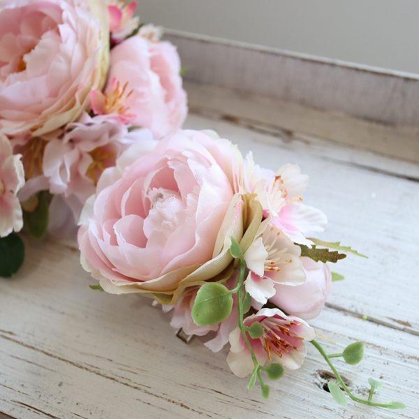 2個セット】親子で！ 桜と薔薇のコサージュ 入園・入学式 卒園・卒業 