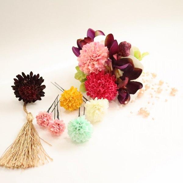 得々outlet アートフラワー 髪飾り ヘッドドレス ヘッドコサージュ ブライダルシーン 芍薬 和装 浴衣 Out072 Outlet019 花とブーケのアトリエ美鈴ヤフー店 通販 Yahoo ショッピング